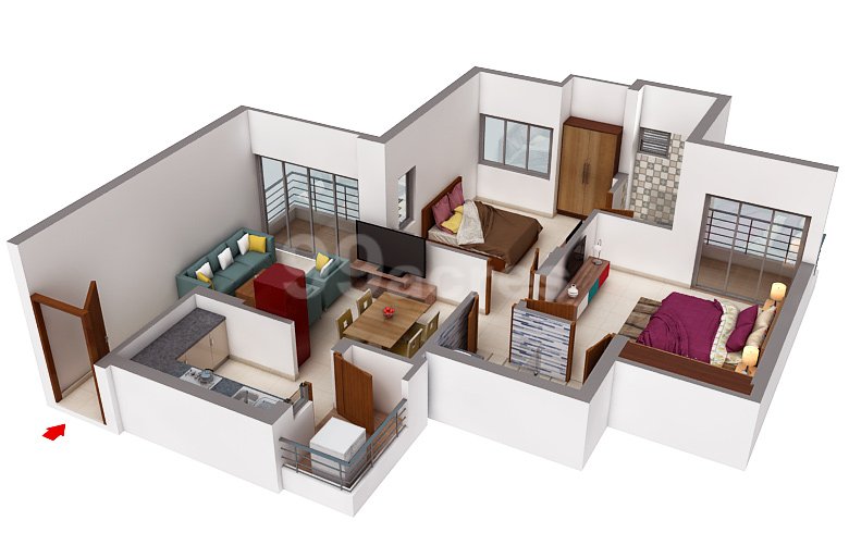 2 BHK APARTMENT